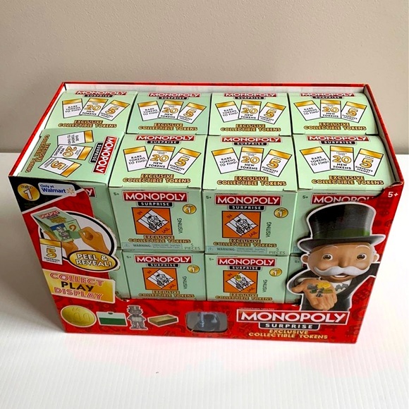 MONOPOLY SURPRISE
Exclusive Collectible Tokens & Community Chest - Picture 2 of 7